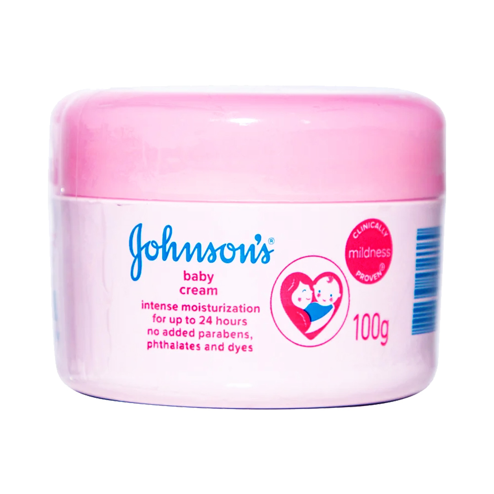 Johnson's Baby Cream Intense Moisturization 24 Hours 100g | Chamomile Baby Cream