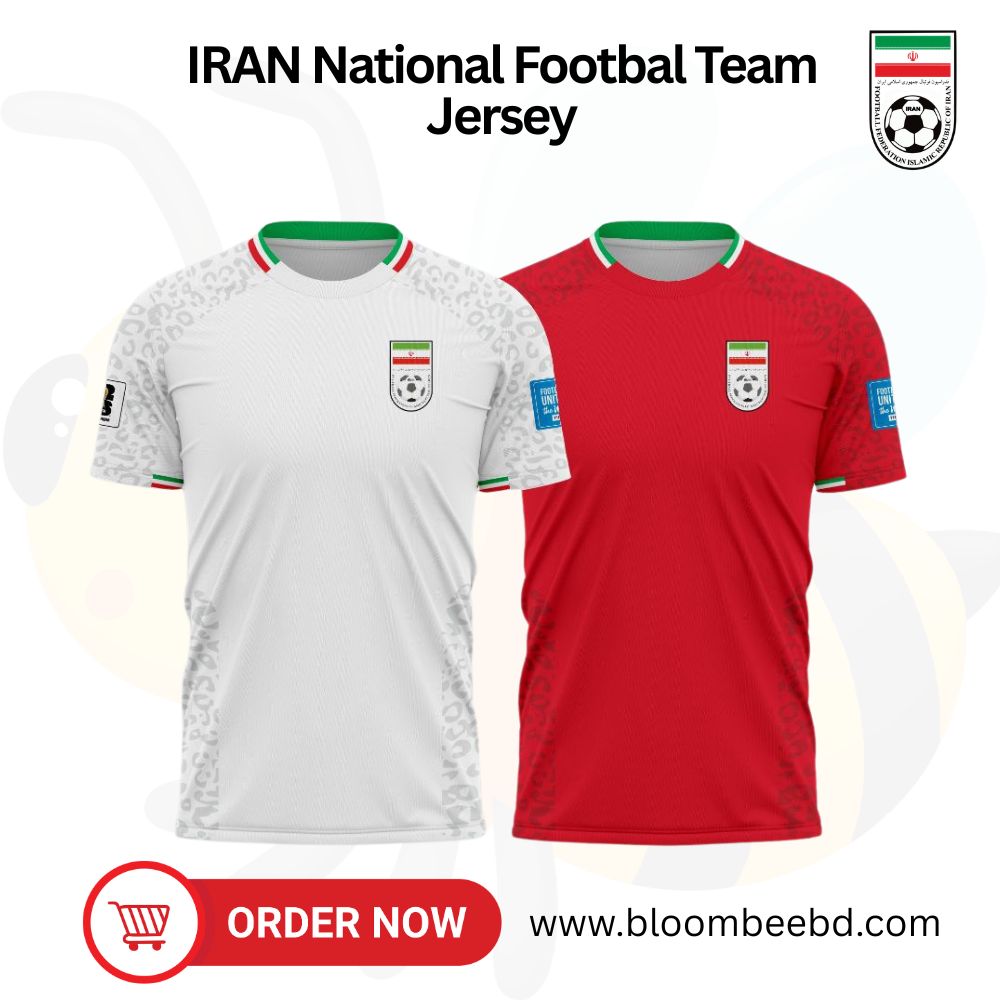 Iran national football team jersey- home & Away kit FIFA World Cup