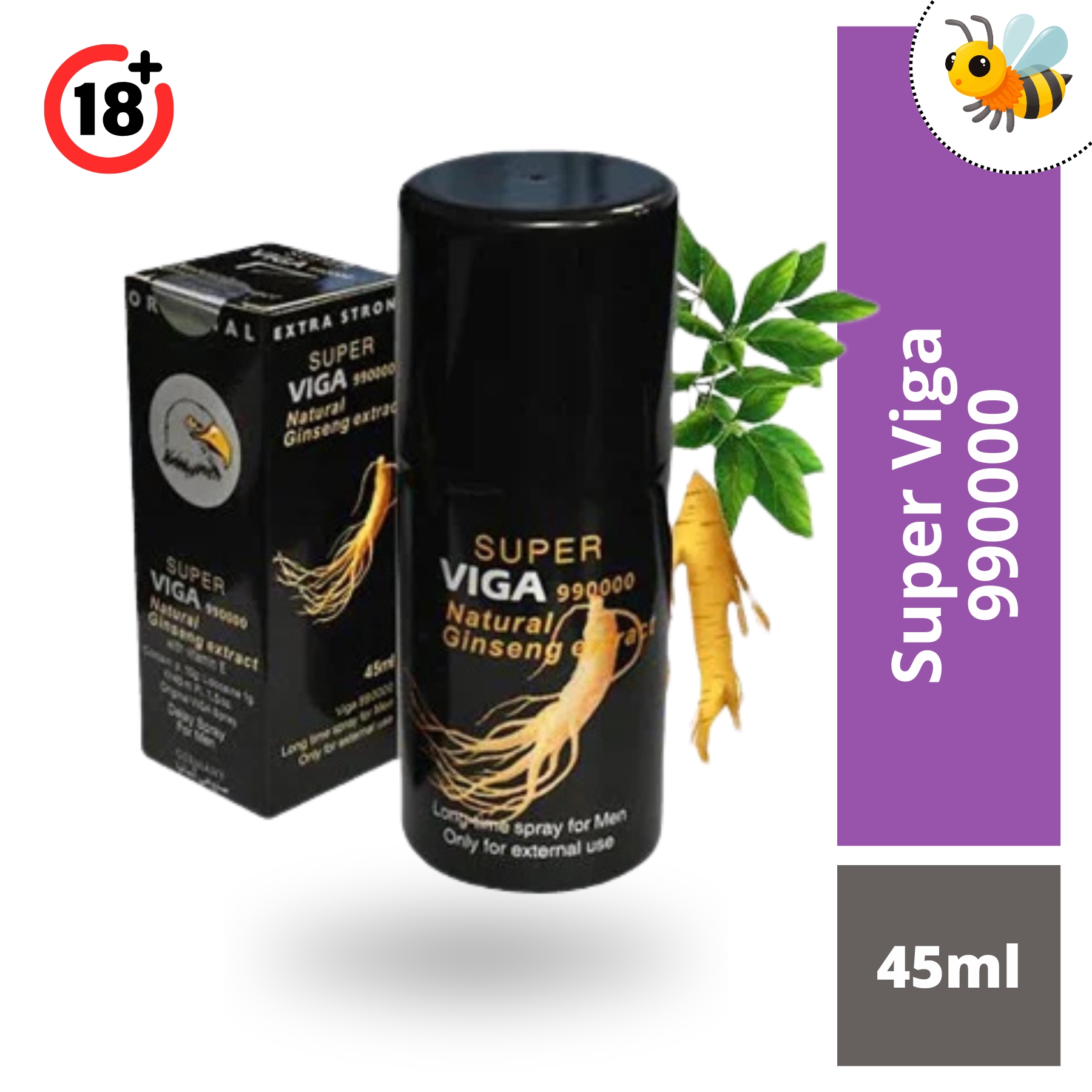 Super Viga 990000 Adult Personal Care Spray | External Use Only