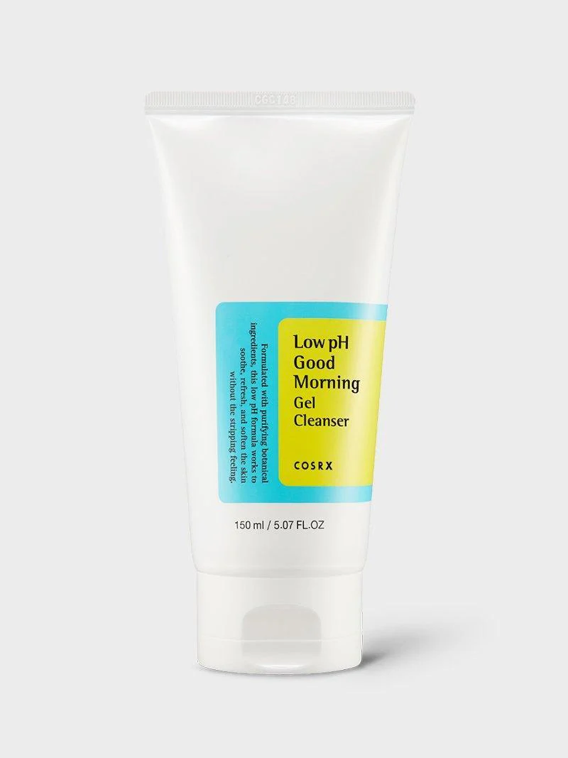 COSRX Low pH Good Morning Gel Cleanser 150ml – Gentle Daily Face Wash for All Skin Types
